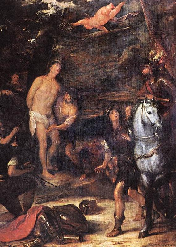 Jose Antolinez Martyrdom of St. Sebastian France oil painting art